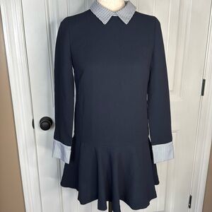 Mixxo long sleeve dress Size small / navy